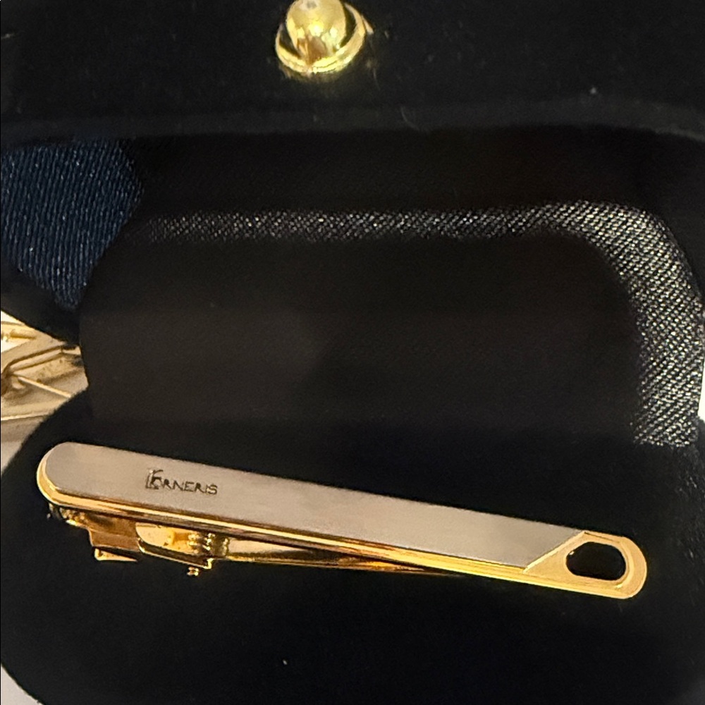 Gold and Silver Tie Clip
